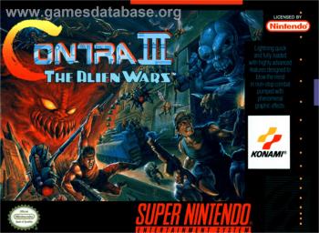 Cover Contra III - The Alien Wars for Super Nintendo